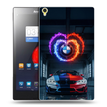 Силиконовый чехол на Lenovo Tab S8 с принтом BMW БМВ