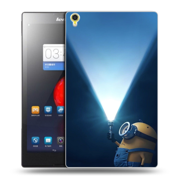 Силиконовый чехол на Lenovo Tab S8 с принтом Миньоны