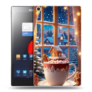 Силиконовый чехол на Lenovo Tab S8 с принтом Новый год