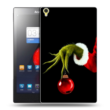 Силиконовый чехол на Lenovo Tab S8 с принтом Новый год Гринч