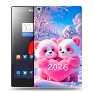Силиконовый чехол на Lenovo Tab S8 с принтом Новый год