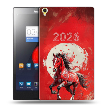 Силиконовый чехол на Lenovo Tab S8 с принтом Новый год