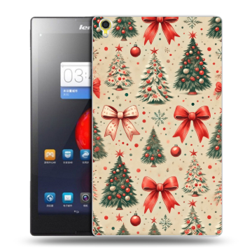 Силиконовый чехол на Lenovo Tab S8 с принтом Новый год