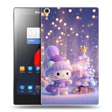 Силиконовый чехол на Lenovo Tab S8 с принтом Новый год