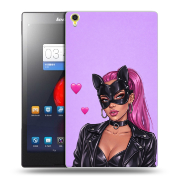 Силиконовый чехол на Lenovo Tab S8 с принтом женский