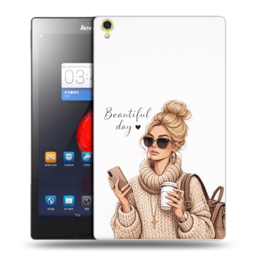 Силиконовый чехол на Lenovo Tab S8 с принтом женский