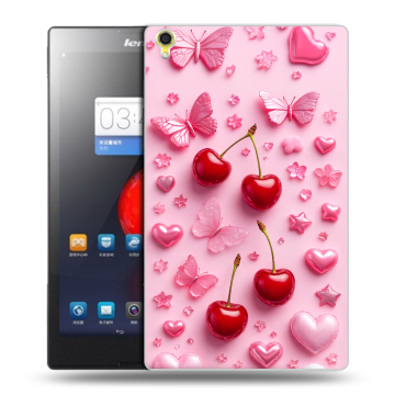 Силиконовый чехол на Lenovo Tab S8 с принтом для девочек