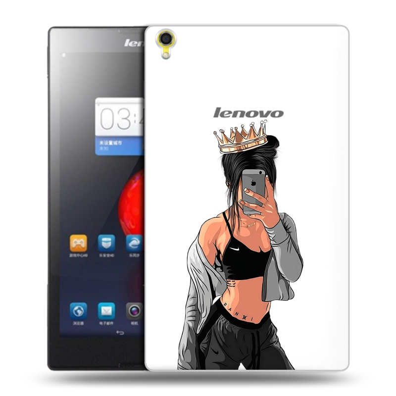 Силиконовый чехол на Lenovo Tab S8 с принтом Женские принты Силиконовый чехол на Lenovo Tab S8 с принтом Женские принты