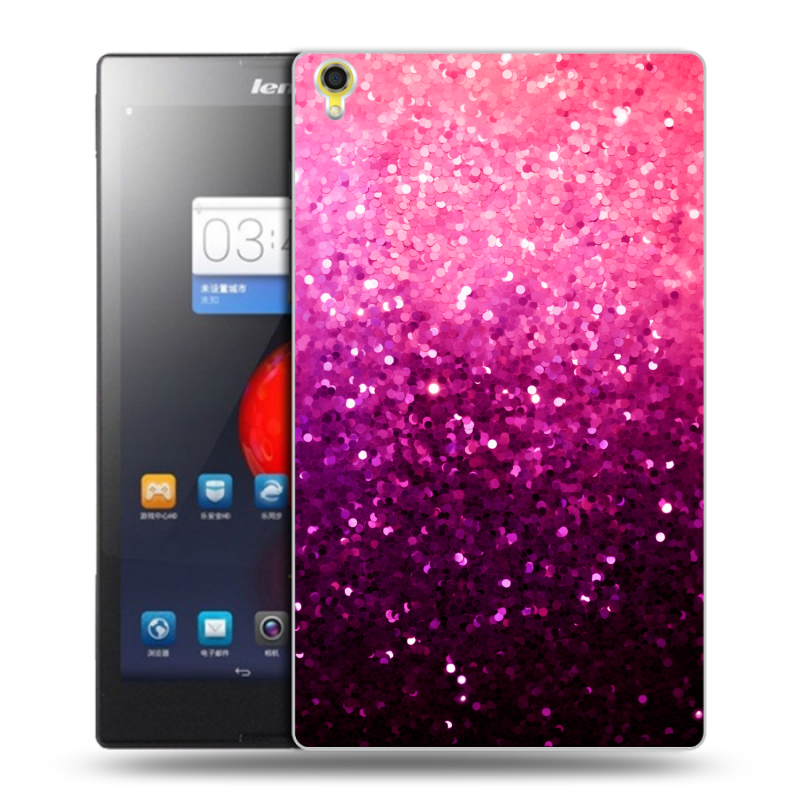Силиконовый чехол на Lenovo Tab S8 с принтом Блестки Силиконовый чехол на Lenovo Tab S8 с принтом Блестки