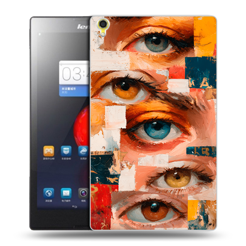 Силиконовый чехол на Lenovo Tab S8 с принтом Модный принт Силиконовый чехол на Lenovo Tab S8 с принтом Модный принт