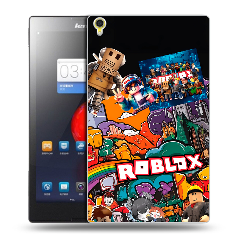 Силиконовый чехол на Lenovo Tab S8 с принтом Roblox Роблокс Силиконовый чехол на Lenovo Tab S8 с принтом Roblox Роблокс