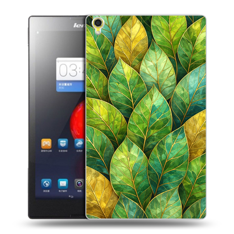 Силиконовый чехол на Lenovo Tab S8 с принтом женский Силиконовый чехол на Lenovo Tab S8 с принтом женский