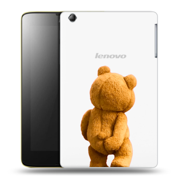 Силиконовый чехол на Lenovo IdeaTab A5500 с принтом Медведь
