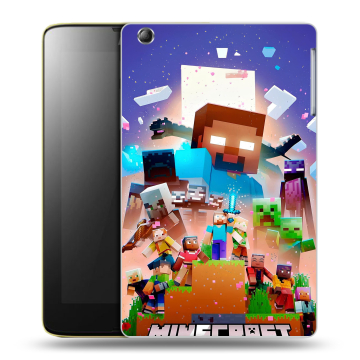 Силиконовый чехол на Lenovo IdeaTab A5500 с принтом Майнкрафт Minecraft Силиконовый чехол на Lenovo IdeaTab A5500 с принтом Майнкрафт Minecraft