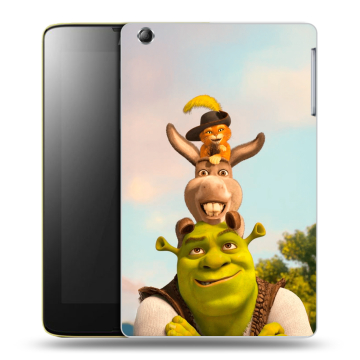 Силиконовый чехол на Lenovo IdeaTab A5500 с принтом Шрек Shrek Силиконовый чехол на Lenovo IdeaTab A5500 с принтом Шрек Shrek