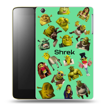 Силиконовый чехол на Lenovo IdeaTab A5500 с принтом Шрек Shrek Силиконовый чехол на Lenovo IdeaTab A5500 с принтом Шрек Shrek