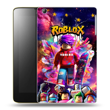 Силиконовый чехол на Lenovo IdeaTab A5500 с принтом Roblox Роблокс Силиконовый чехол на Lenovo IdeaTab A5500 с принтом Roblox Роблокс