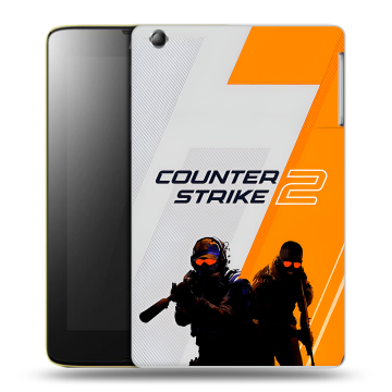 Силиконовый чехол на Lenovo IdeaTab A5500 с принтом Counter Strike