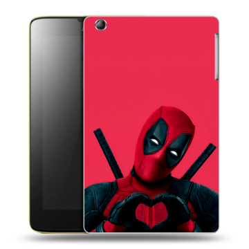 Силиконовый чехол на Lenovo IdeaTab A5500 с принтом Дедпул Deadpool