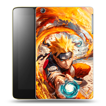 Силиконовый чехол на Lenovo IdeaTab A5500 с принтом Аниме Наруто Naruto