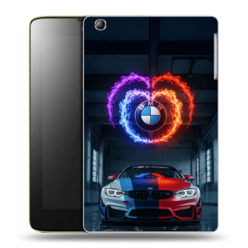 Силиконовый чехол на Lenovo IdeaTab A5500 с принтом BMW БМВ
