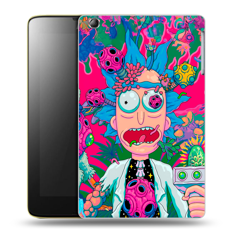 Силиконовый чехол на Lenovo IdeaTab A5500 с принтом Рик и Морти Rick Morty Силиконовый чехол на Lenovo IdeaTab A5500 с принтом Рик и Морти Rick Morty