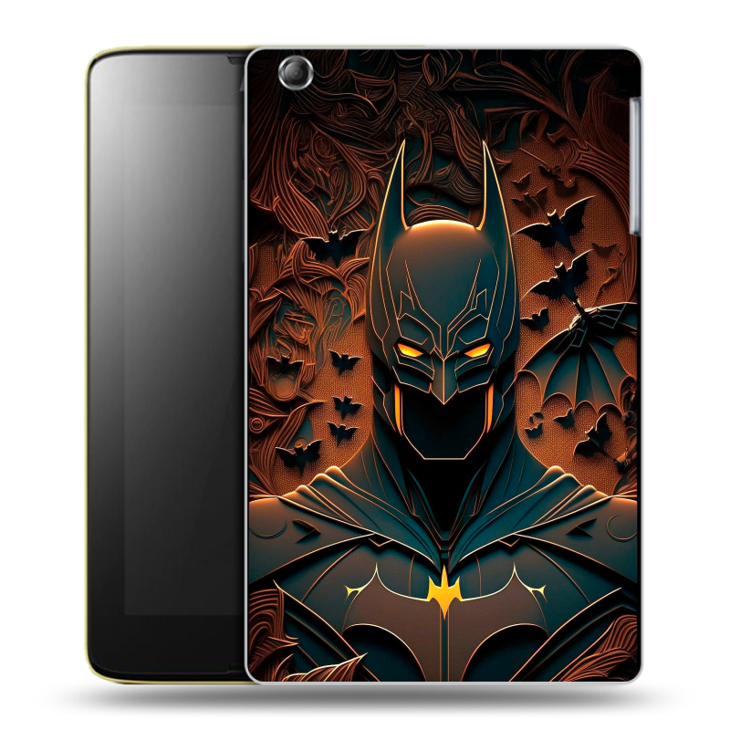 Силиконовый чехол на Lenovo IdeaTab A5500 с принтом Batman Бэтмен Силиконовый чехол на Lenovo IdeaTab A5500 с принтом Batman Бэтмен