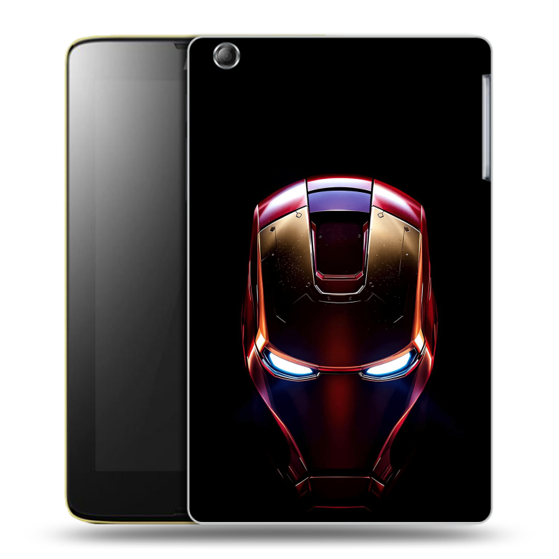 Силиконовый чехол на Lenovo IdeaTab A5500 с принтом IronMan Железный человек Силиконовый чехол на Lenovo IdeaTab A5500 с принтом IronMan Железный человек