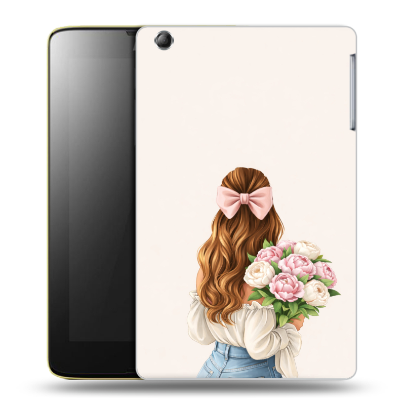 Силиконовый чехол на Lenovo IdeaTab A5500 с принтом женский Силиконовый чехол на Lenovo IdeaTab A5500 с принтом женский
