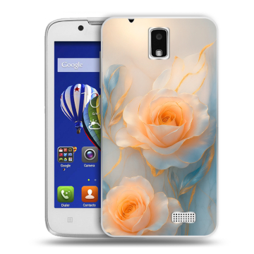 Пластиковый чехол на Lenovo A328 с принтом Женский