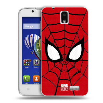 Пластиковый чехол на Lenovo A328 с принтом человек паук spiderman Пластиковый чехол на Lenovo A328 с принтом человек паук spiderman