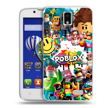 Пластиковый чехол на Lenovo A328 с принтом Roblox Роблокс Пластиковый чехол на Lenovo A328 с принтом Roblox Роблокс