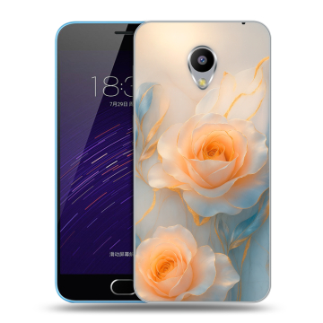 Пластиковый чехол на Meizu M1 с принтом Женский