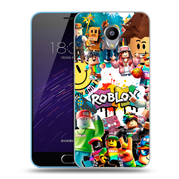 Пластиковый чехол на Meizu M1 с принтом Roblox Роблокс Пластиковый чехол на Meizu M1 с принтом Roblox Роблокс