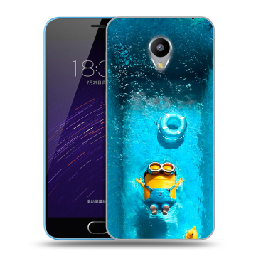 Пластиковый чехол на Meizu M1 с принтом Миньоны Пластиковый чехол на Meizu M1 с принтом Миньоны