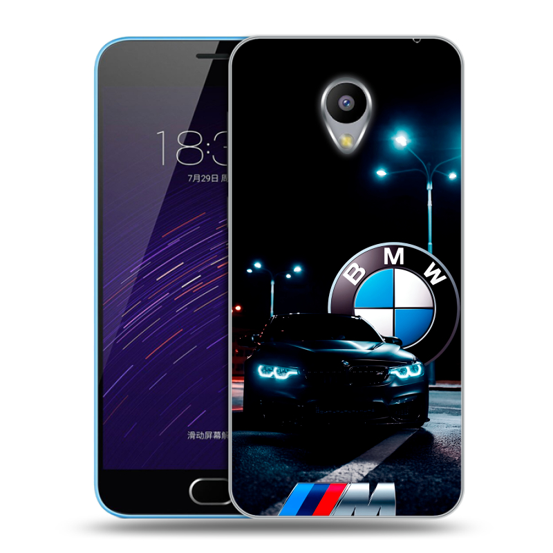 Пластиковый чехол на Meizu M1 с принтом БМВ BMW Пластиковый чехол на Meizu M1 с принтом БМВ BMW