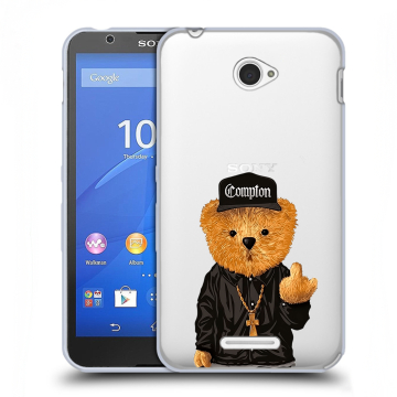Пластиковый чехол на Sony Xperia E4 с принтом Плюшевый медведь Пластиковый чехол на Sony Xperia E4 с принтом Плюшевый медведь