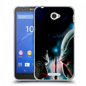 Пластиковый чехол на Sony Xperia E4 с принтом Гарри Поттер Harry Potter Пластиковый чехол на Sony Xperia E4 с принтом Гарри Поттер Harry Potter