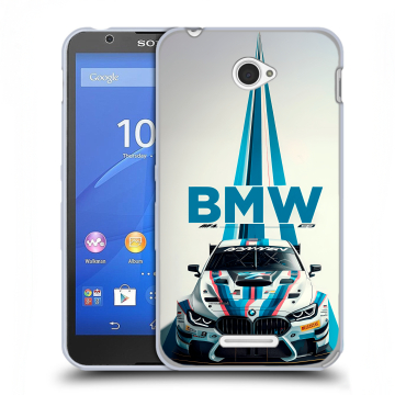 Пластиковый чехол на Sony Xperia E4 с принтом БМВ BMW Пластиковый чехол на Sony Xperia E4 с принтом БМВ BMW