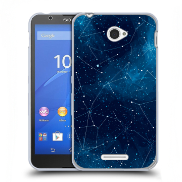 Пластиковый чехол на Sony Xperia E4 с принтом Космос звезды Пластиковый чехол на Sony Xperia E4 с принтом Космос звезды