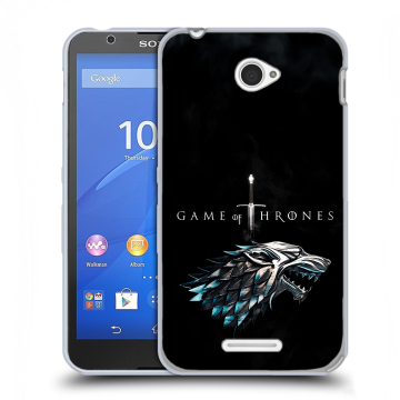 Пластиковый чехол на Sony Xperia E4 с принтом Игра Престолов Game Thrones Пластиковый чехол на Sony Xperia E4 с принтом Игра Престолов Game Thrones