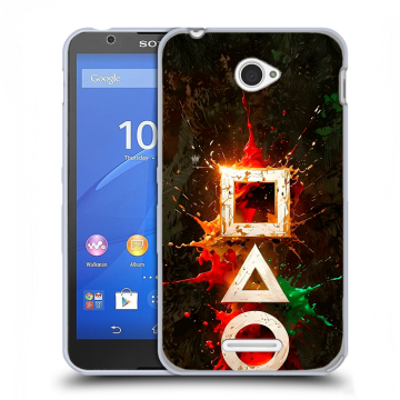 Пластиковый чехол на Sony Xperia E4 с принтом Squid Game Игра кальмара Пластиковый чехол на Sony Xperia E4 с принтом Squid Game Игра кальмара