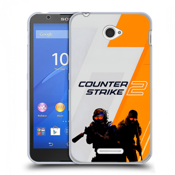 Пластиковый чехол на Sony Xperia E4 с принтом Counter Strike Пластиковый чехол на Sony Xperia E4 с принтом Counter Strike
