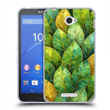Пластиковый чехол на Sony Xperia E4 с принтом женский Пластиковый чехол на Sony Xperia E4 с принтом женский