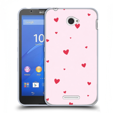 Пластиковый чехол на Sony Xperia E4 с принтом для девочек Пластиковый чехол на Sony Xperia E4 с принтом для девочек
