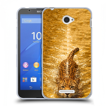 Пластиковый чехол на Sony Xperia E4 с принтом женский Пластиковый чехол на Sony Xperia E4 с принтом женский