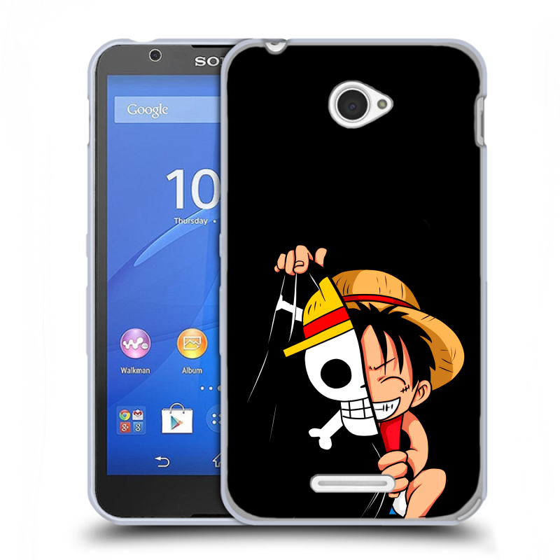 Пластиковый чехол на Sony Xperia E4 с принтом One Piece Ван Пис Пластиковый чехол на Sony Xperia E4 с принтом One Piece Ван Пис