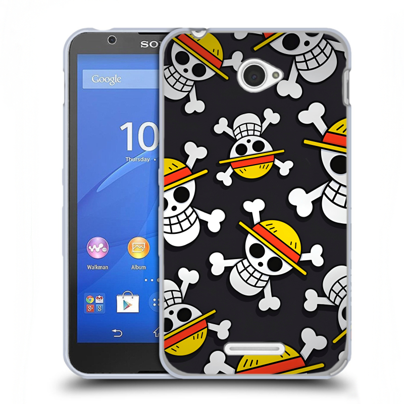 Пластиковый чехол на Sony Xperia E4 с принтом One Piece Ван Пис Пластиковый чехол на Sony Xperia E4 с принтом One Piece Ван Пис