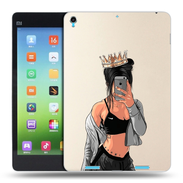 Силиконовый чехол на планшета Xiaomi MiPad с принтом Женские принты
