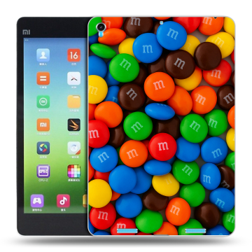 Силиконовый чехол на планшета Xiaomi MiPad с принтом Конфеты